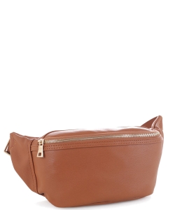 Vegan Leather Fanny Pack FC19517 BROWN